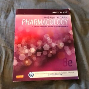 Pharmacology study guide book